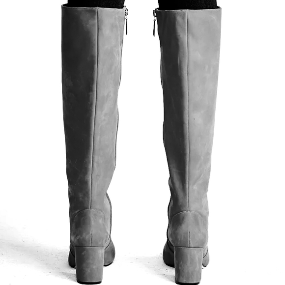 Sexy Chic SCHUTZ x Free People Black Suede Boots - Picture 13 of 16